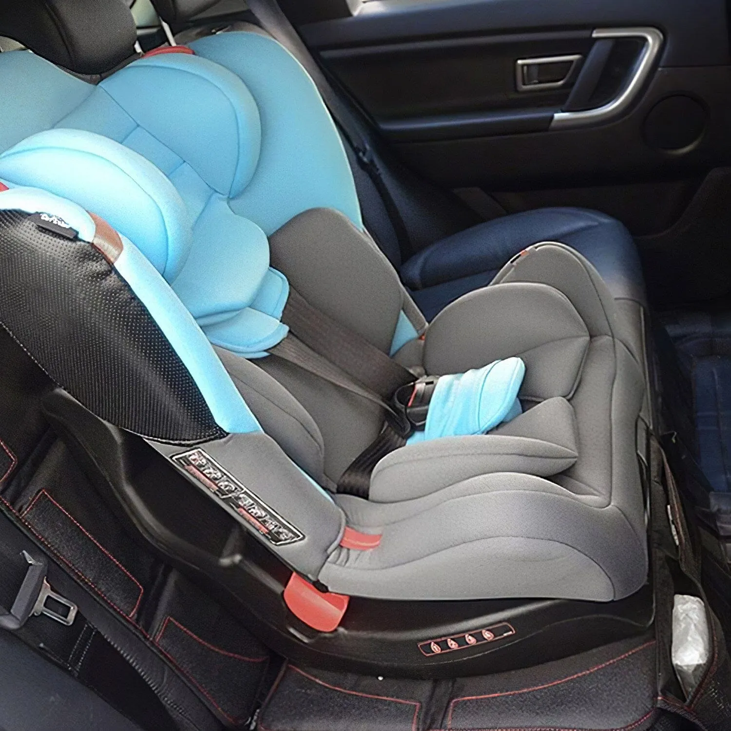 2-Pack: Car Seat Protector Cushion Mat Pad with Thick Padding
