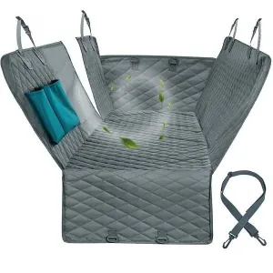 Anniepaw Waterproof Dog Car Seat Cover Rear Hammock Safety Mat for Pets