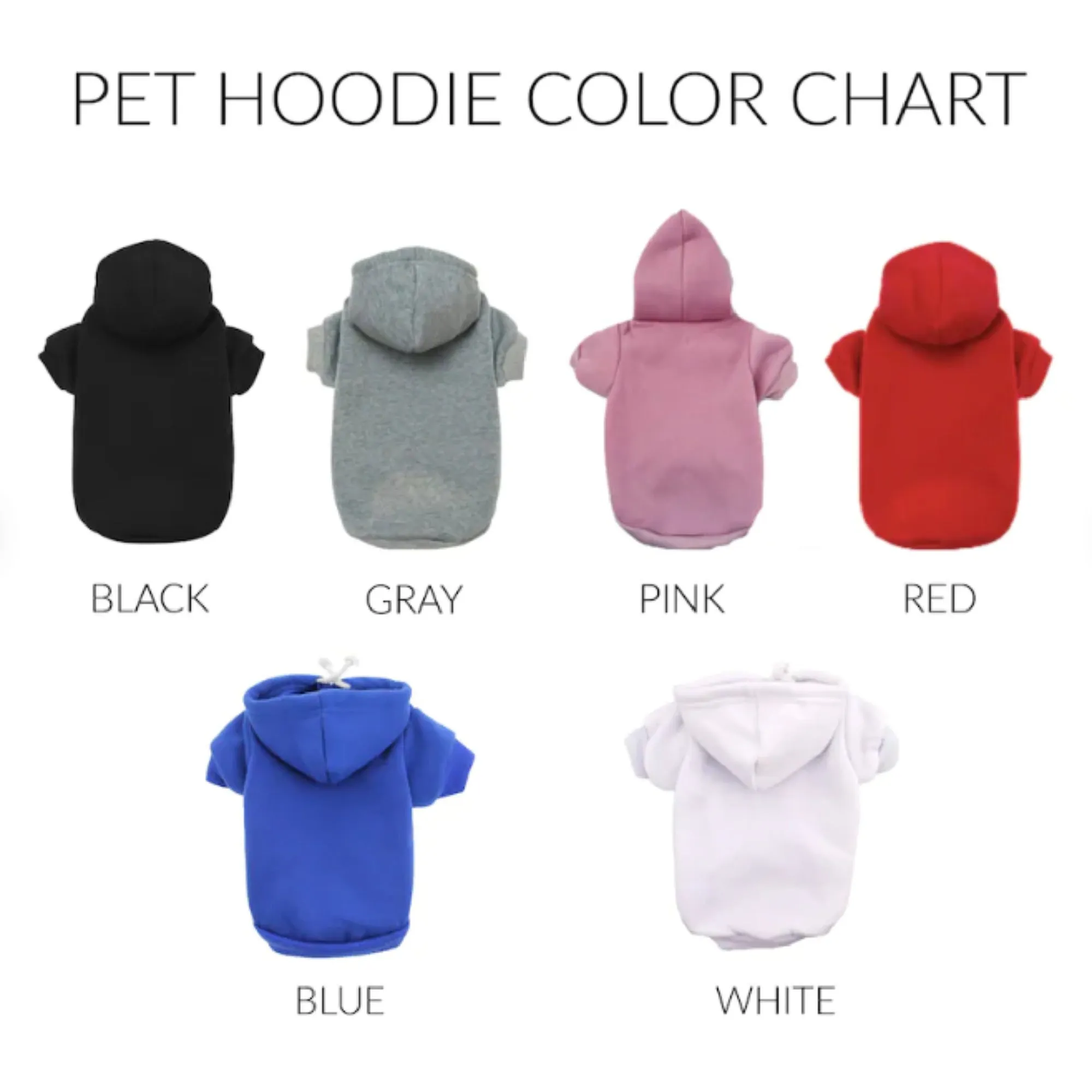 Blank Pet Hoodie