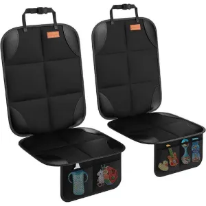 Car Seat Covers non-slip mesh pockets