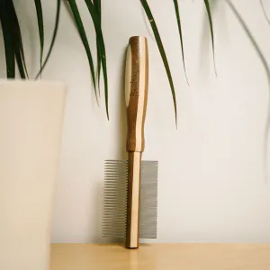 Double Sided Eco Bamboo Dog Comb