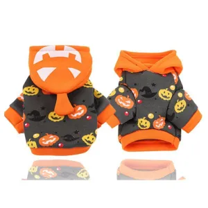 Halloween Pet Pumpkin Hoodie