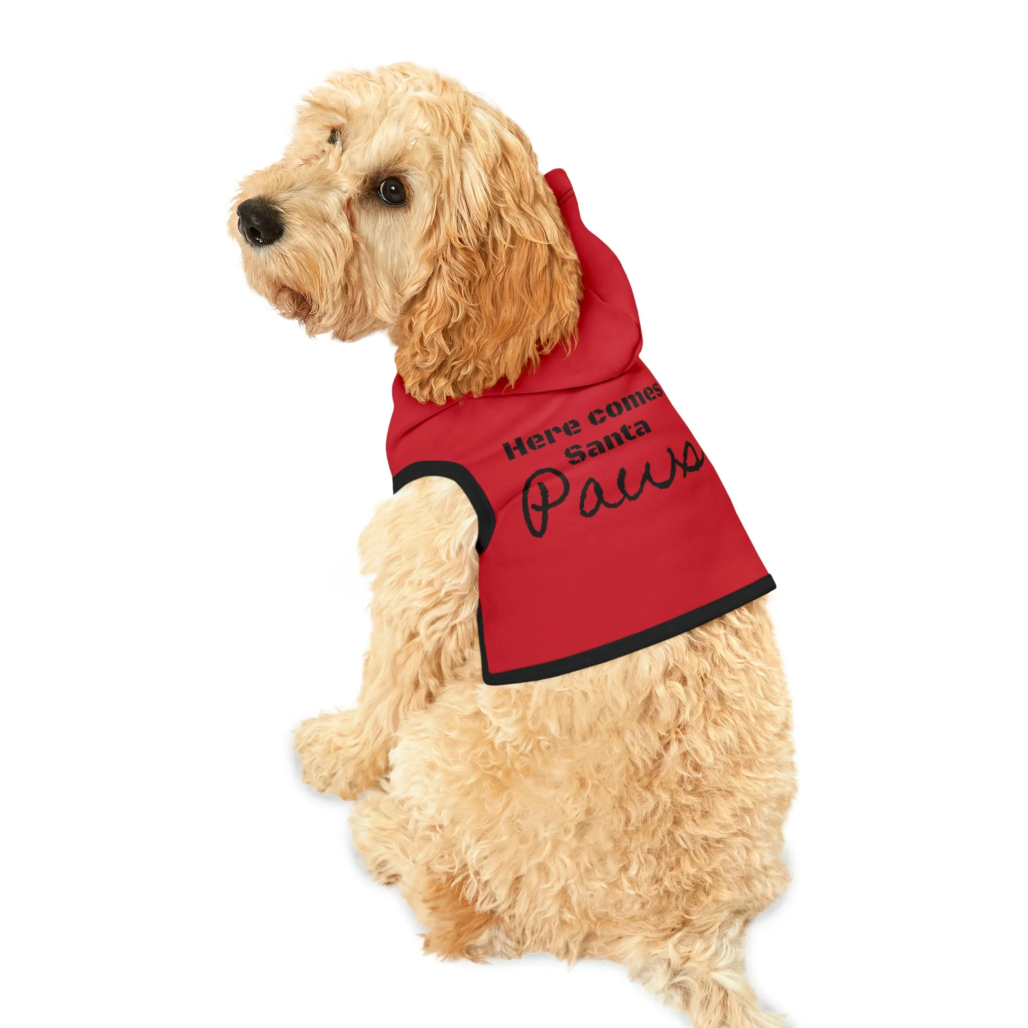 Here comes Santa Paws Pet Hoodie