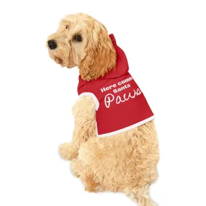 Here comes Santa Paws Pet Hoodie