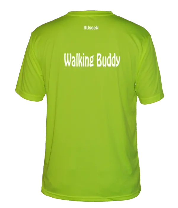 Men's Reflective Short Sleeve Shirt - Walking Buddy