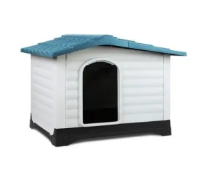 Pet Weatherproof Pet Kennel - Blue