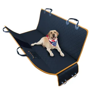 SOGA 600D Oxford Cloth Waterproof Dog Car Cover Back Seat Protector Hammock Pet Mat Black