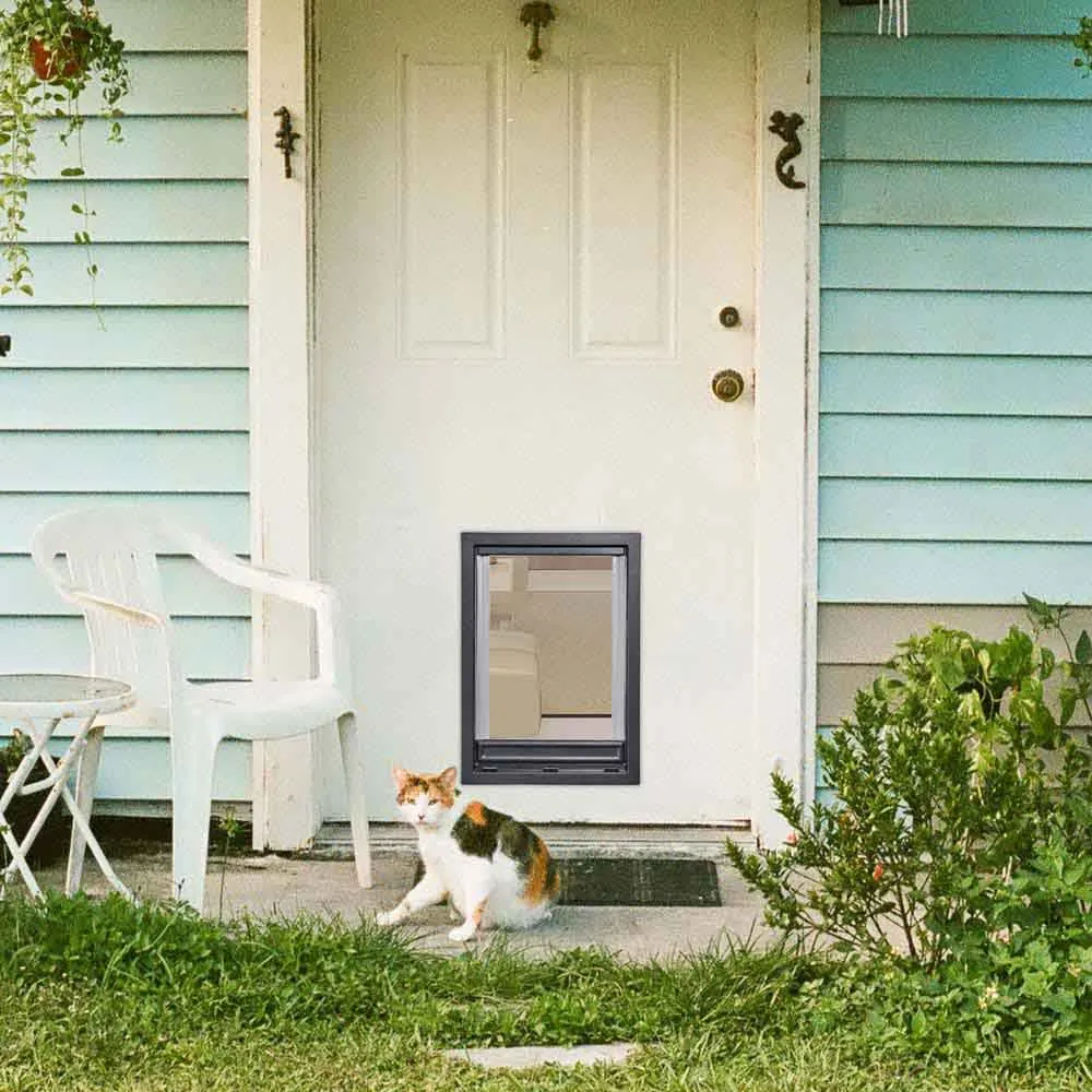 TheLAShop Pet Door Flap Replacement 2ct/Pack 10 5/8 x 15 3/4