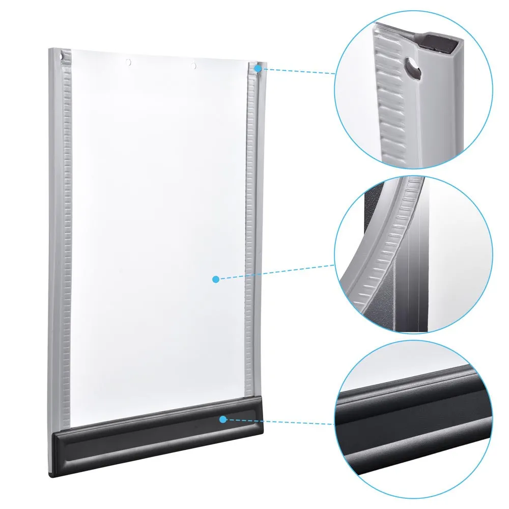 TheLAShop Pet Door Flap Replacement 2ct/Pack 10 5/8 x 15 3/4